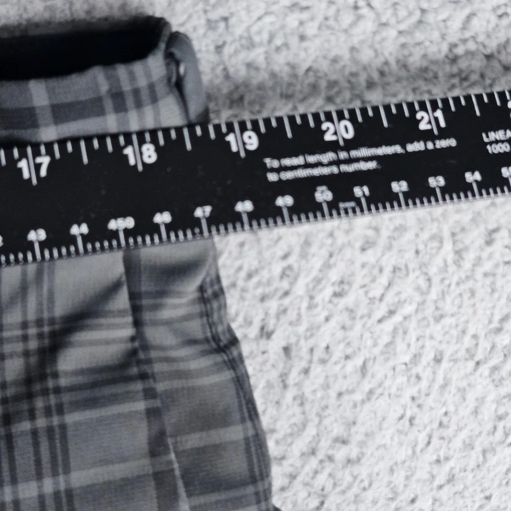 Nike Golf Pants Men 36x32 Plaid Dri-Fit Tour Performance Straight Leg 509741-010